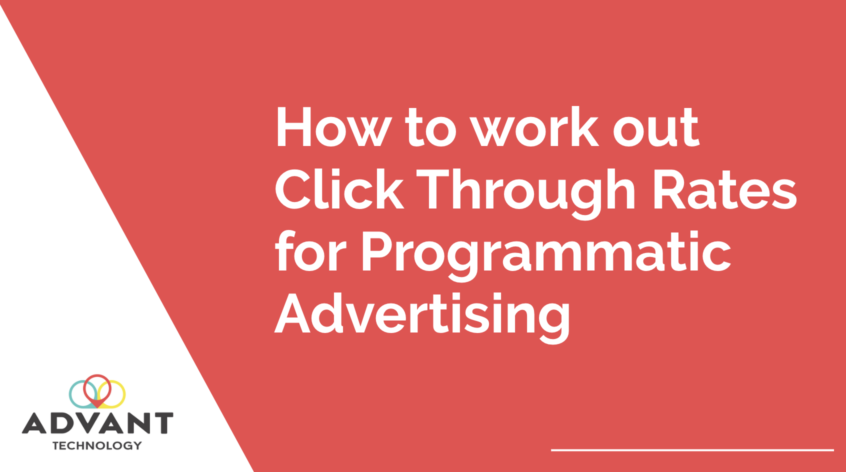 Click Through Rates for Programmatic Advertising