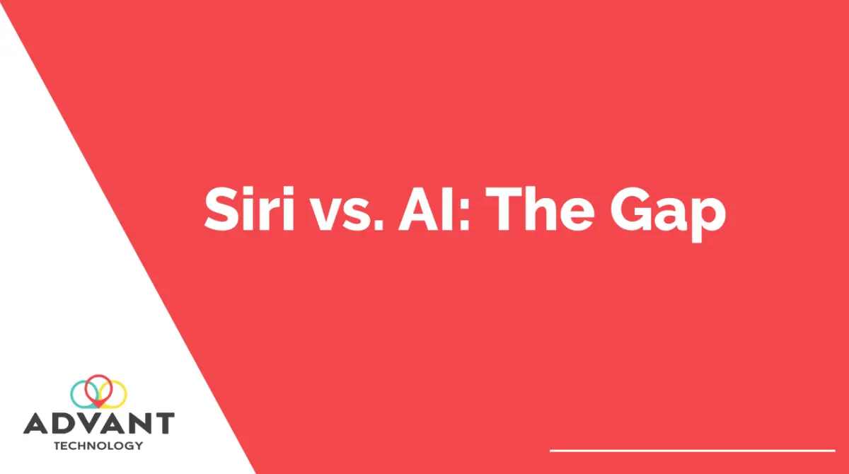 Siri vs. AI: The Gap